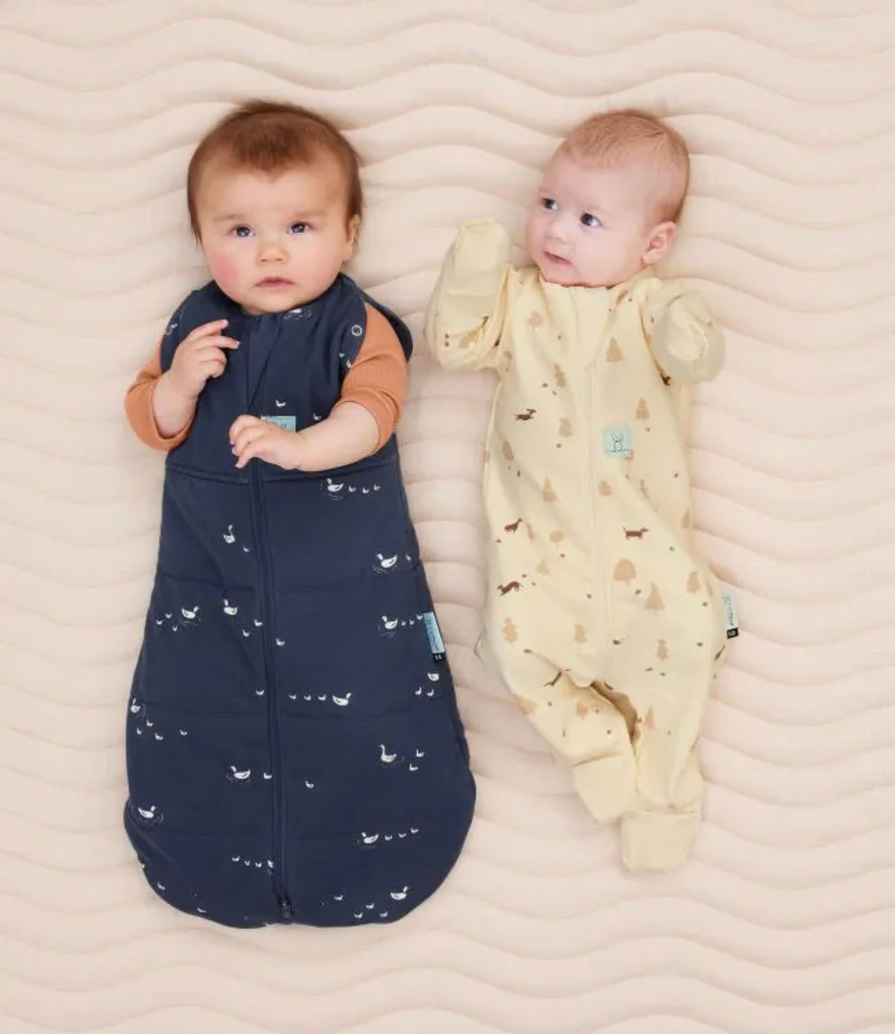Cocoon Swaddle Bag - Ducks - 2.5 tog