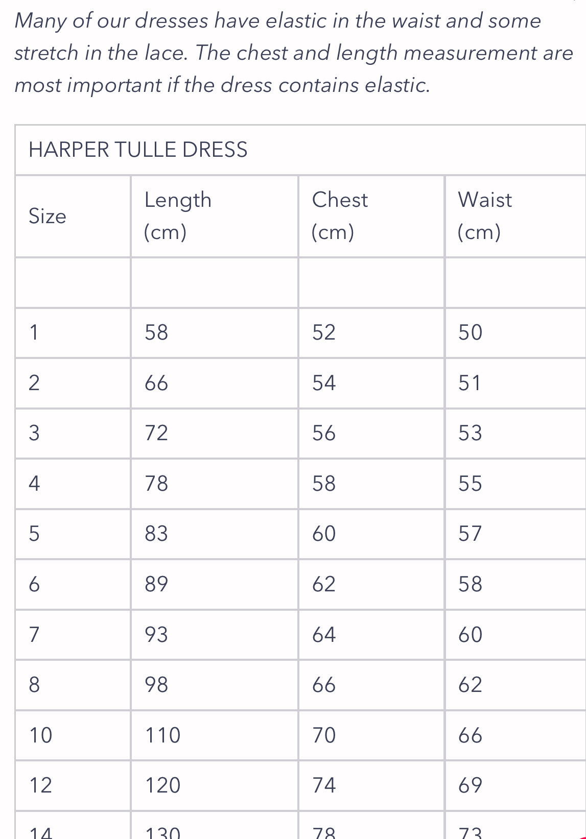 Harper Ivory Tulle Dress