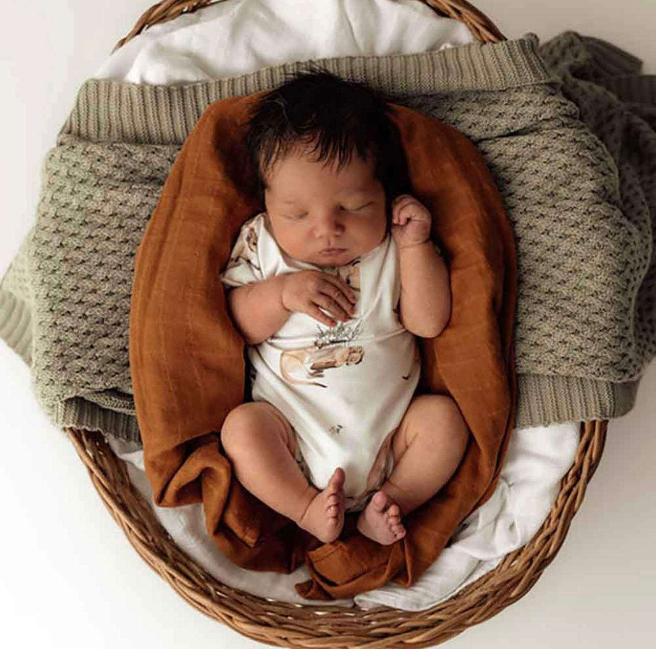 Kanga Short Sleeve Organic Bodysuit