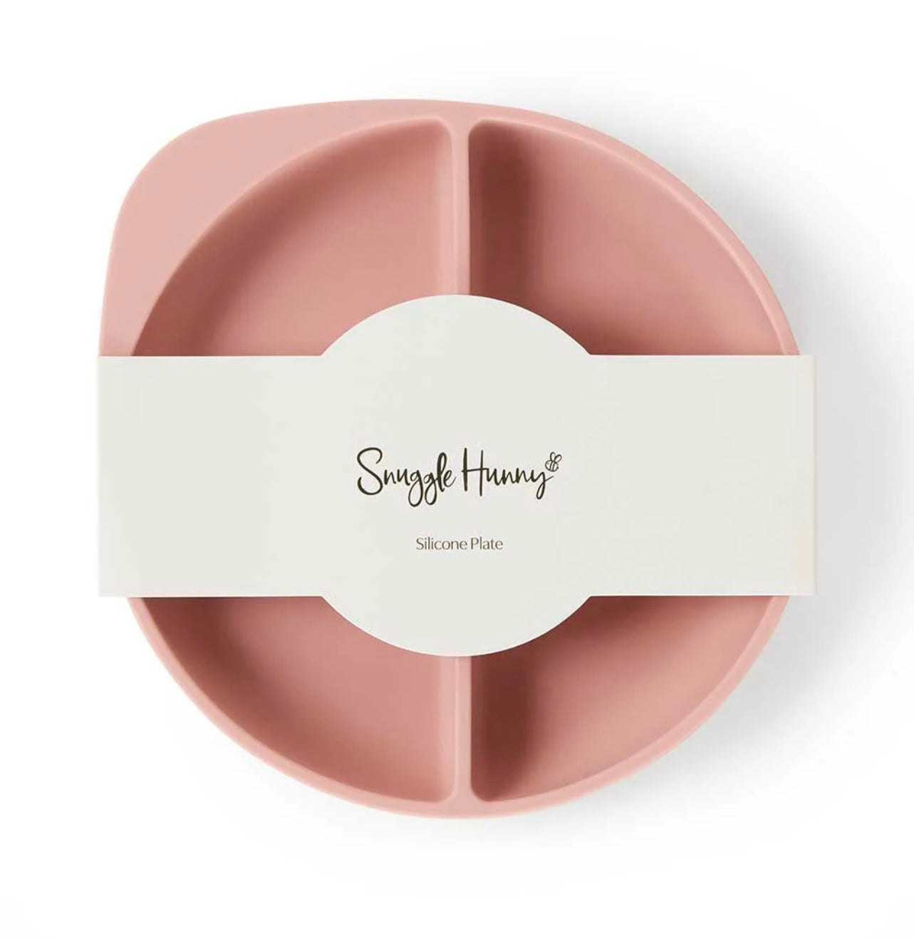 Silicone Suction Plate - Rose