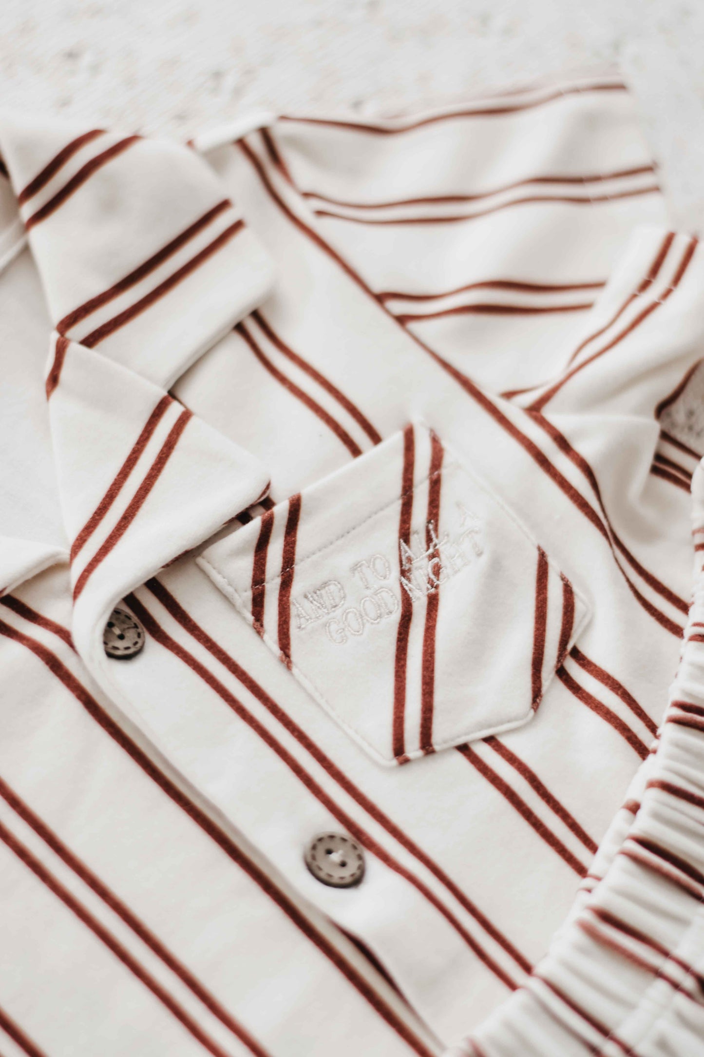 Candy Cane Jersey Pjs