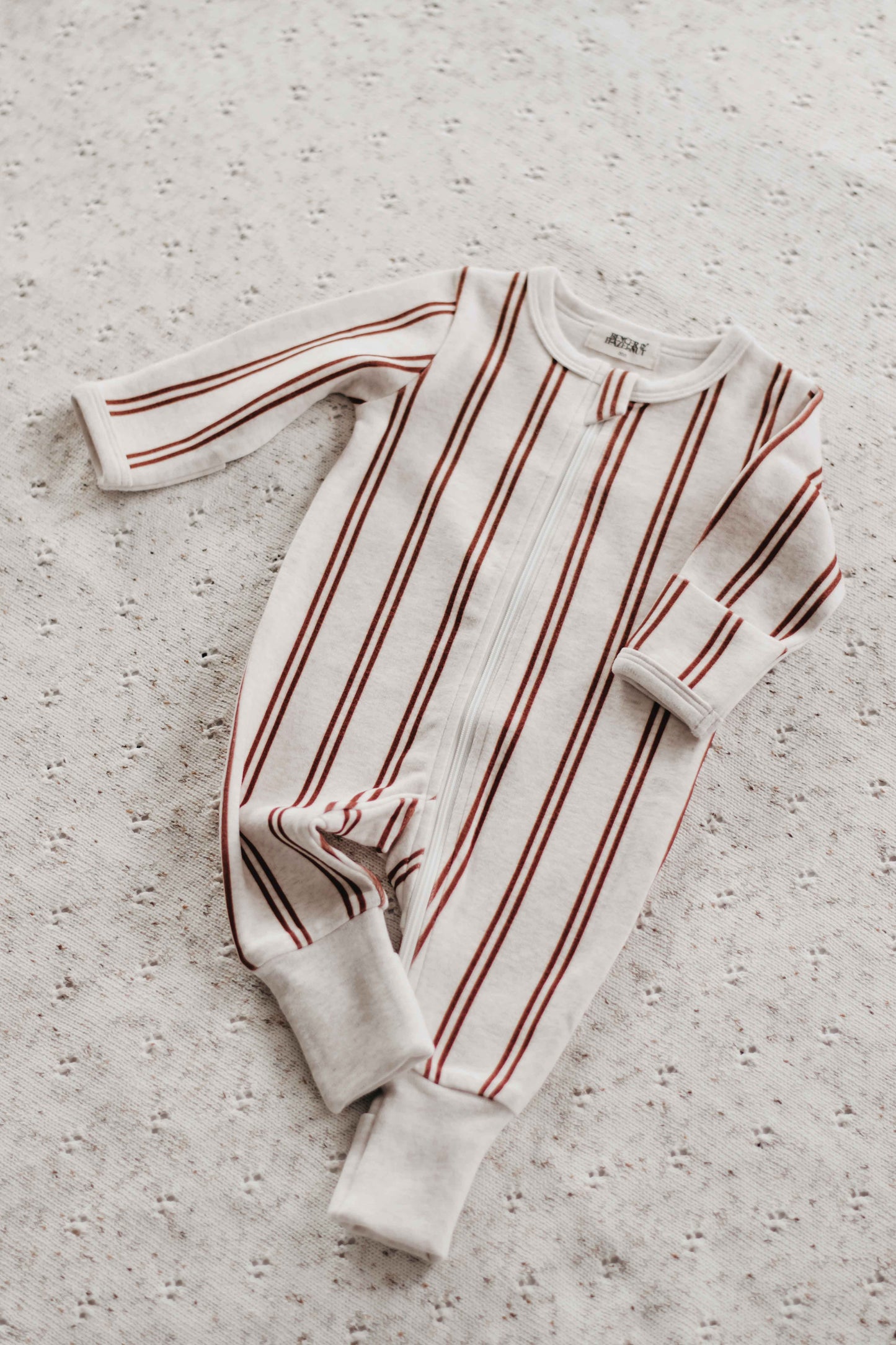 Candy Cane Zip Suit