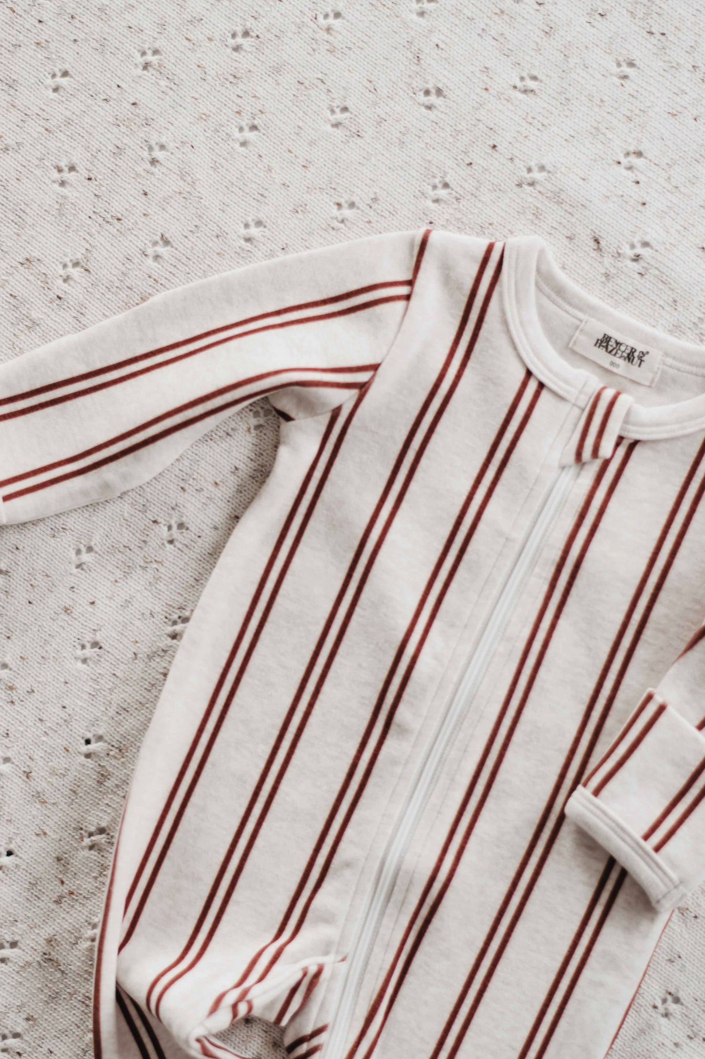 Candy Cane Zip Suit