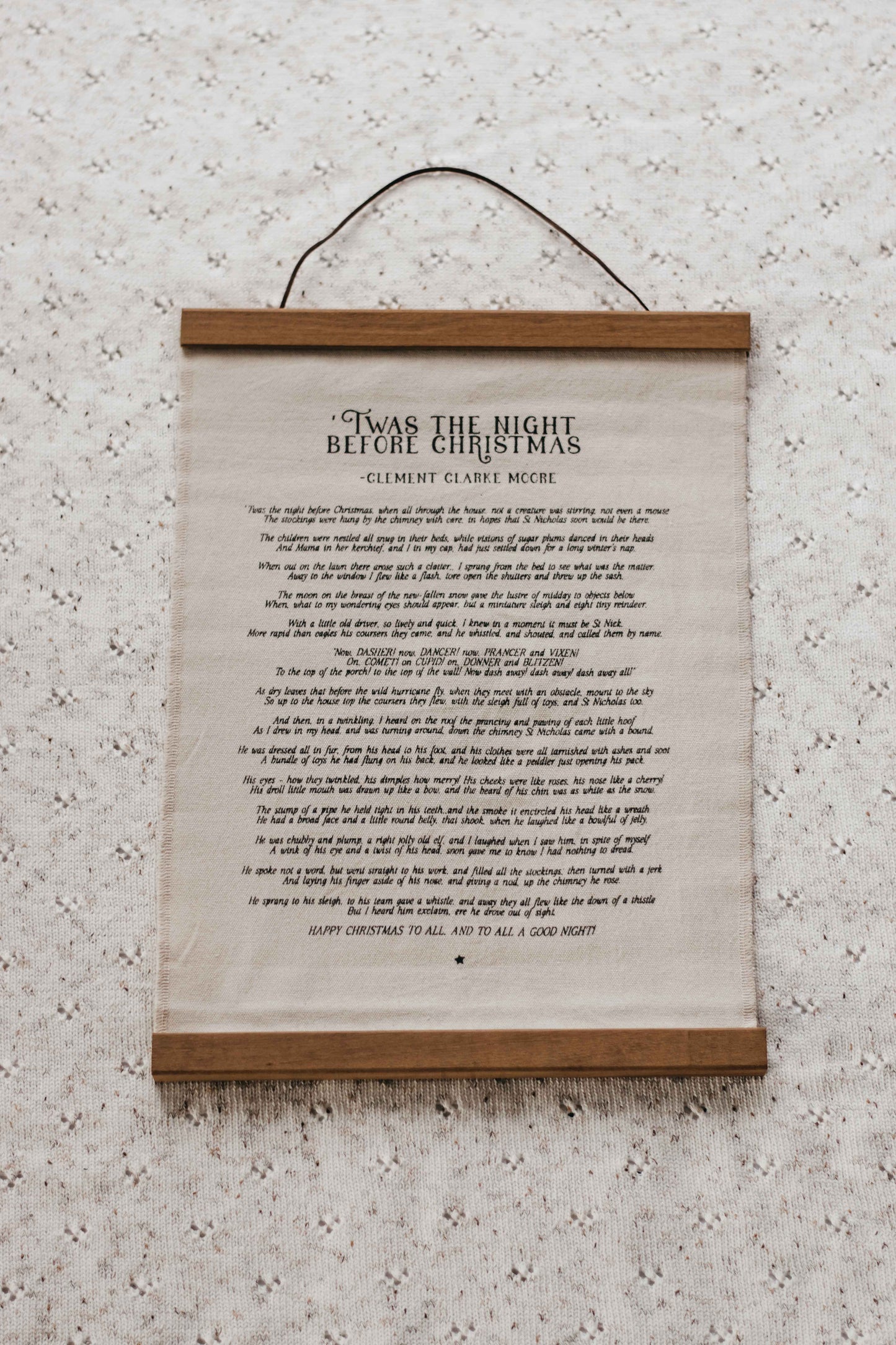 Twas The Night Wall Hanging