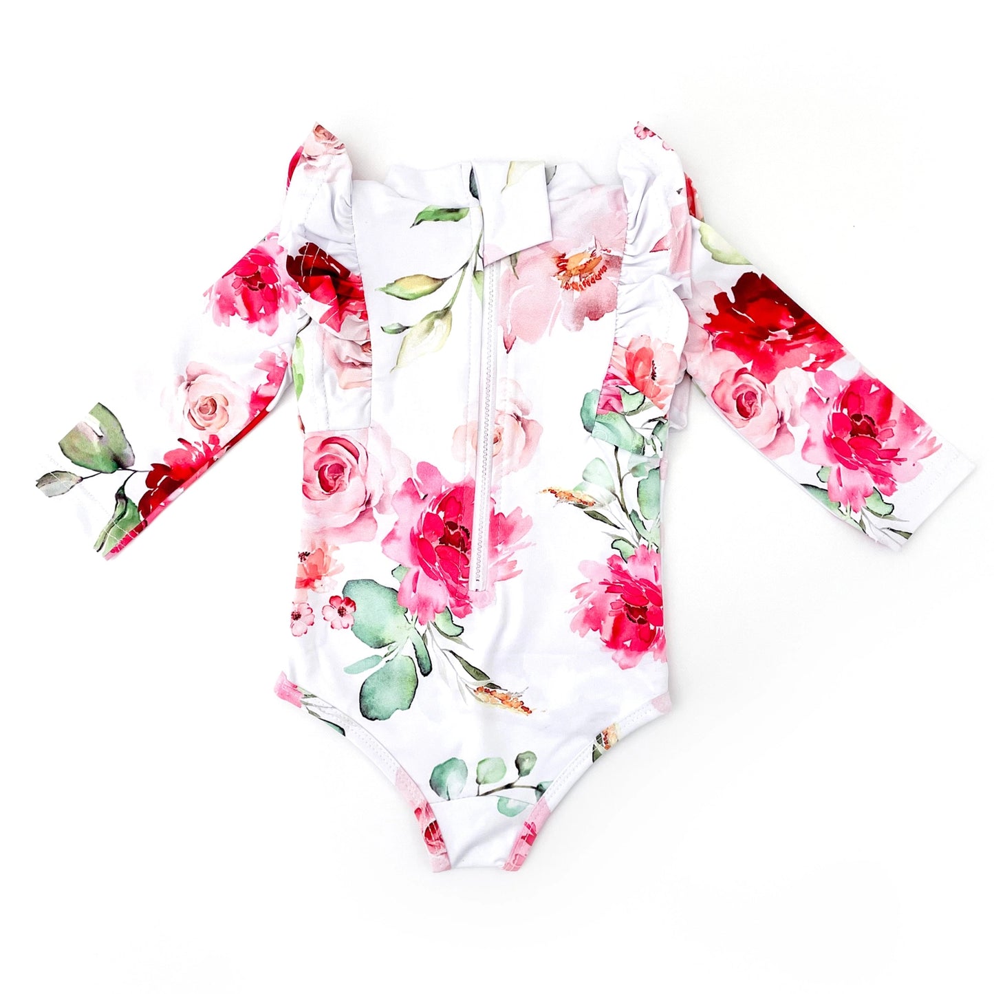 Shimmy Long Sleeve Swimmers - Sadie