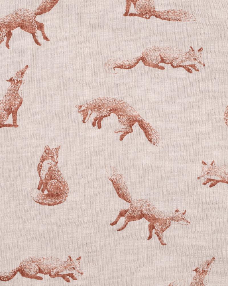 Nevada Print Henley Romper