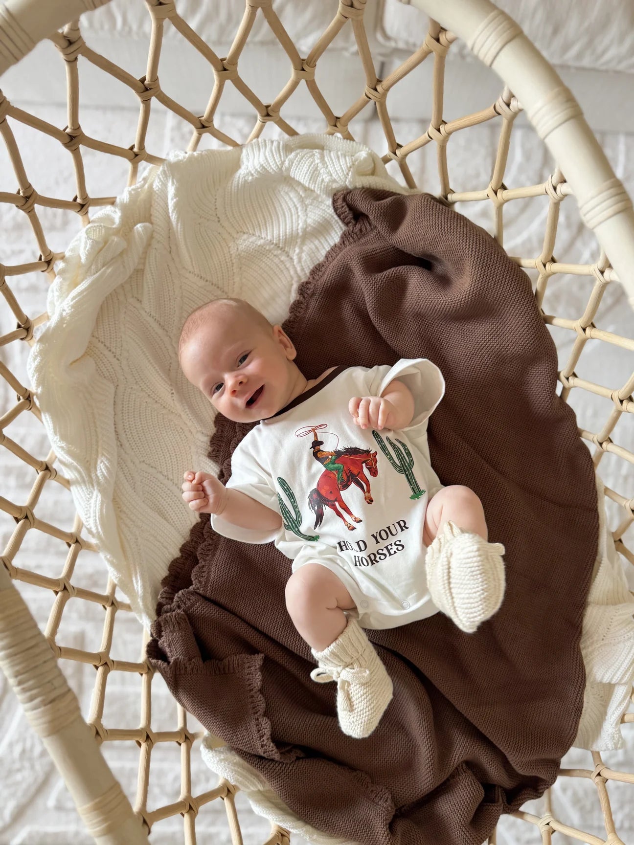 'Hold Your Horses' Slouch Romper