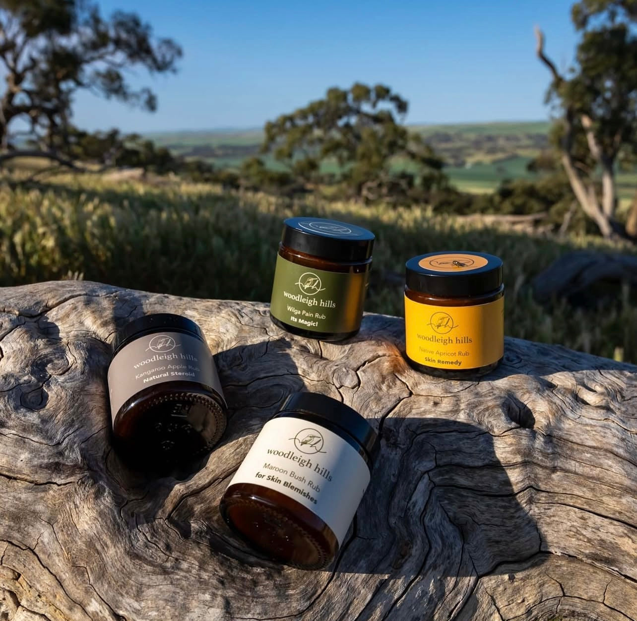 MAROON BUSH RUB - Skin Blemishes