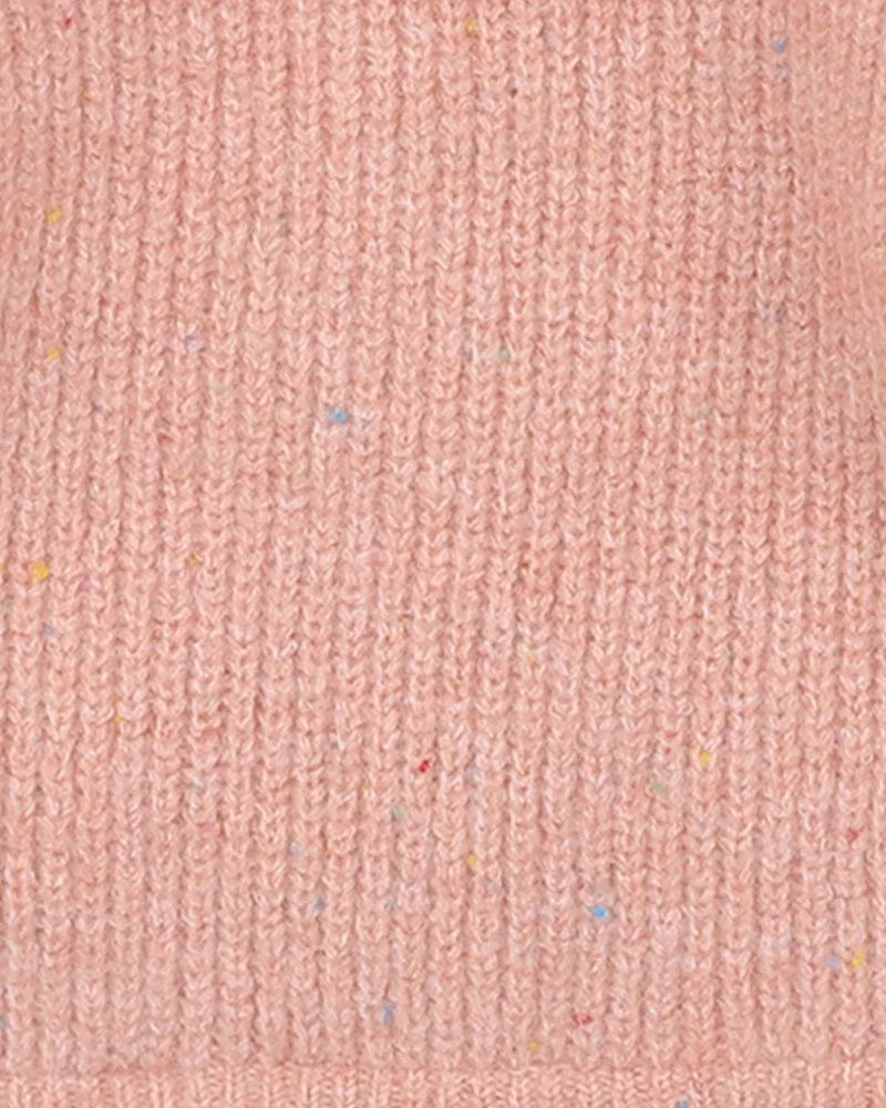 ROSE KNITTED HOODED CARDIGAN