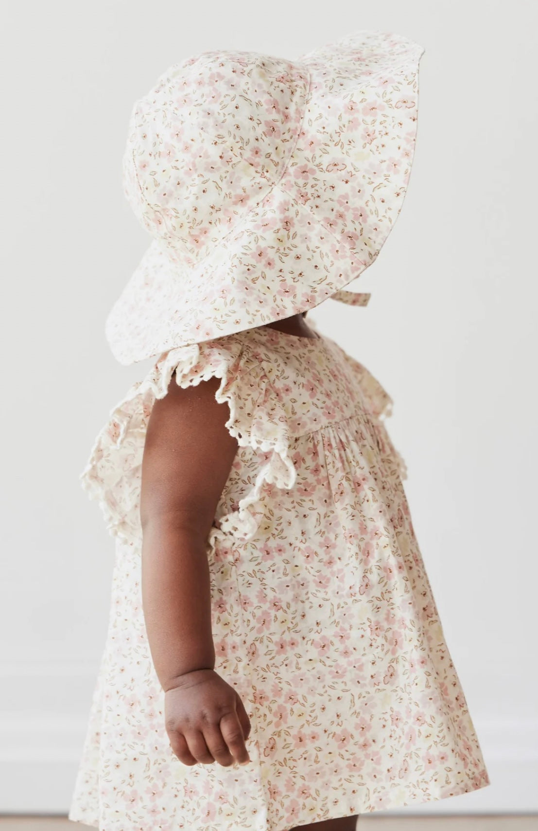 Organic Cotton Noelle Hat - Fifi Floral