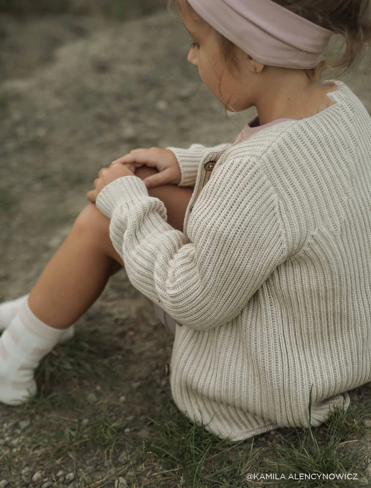 Goldie Cardigan - Oatmeal Marle