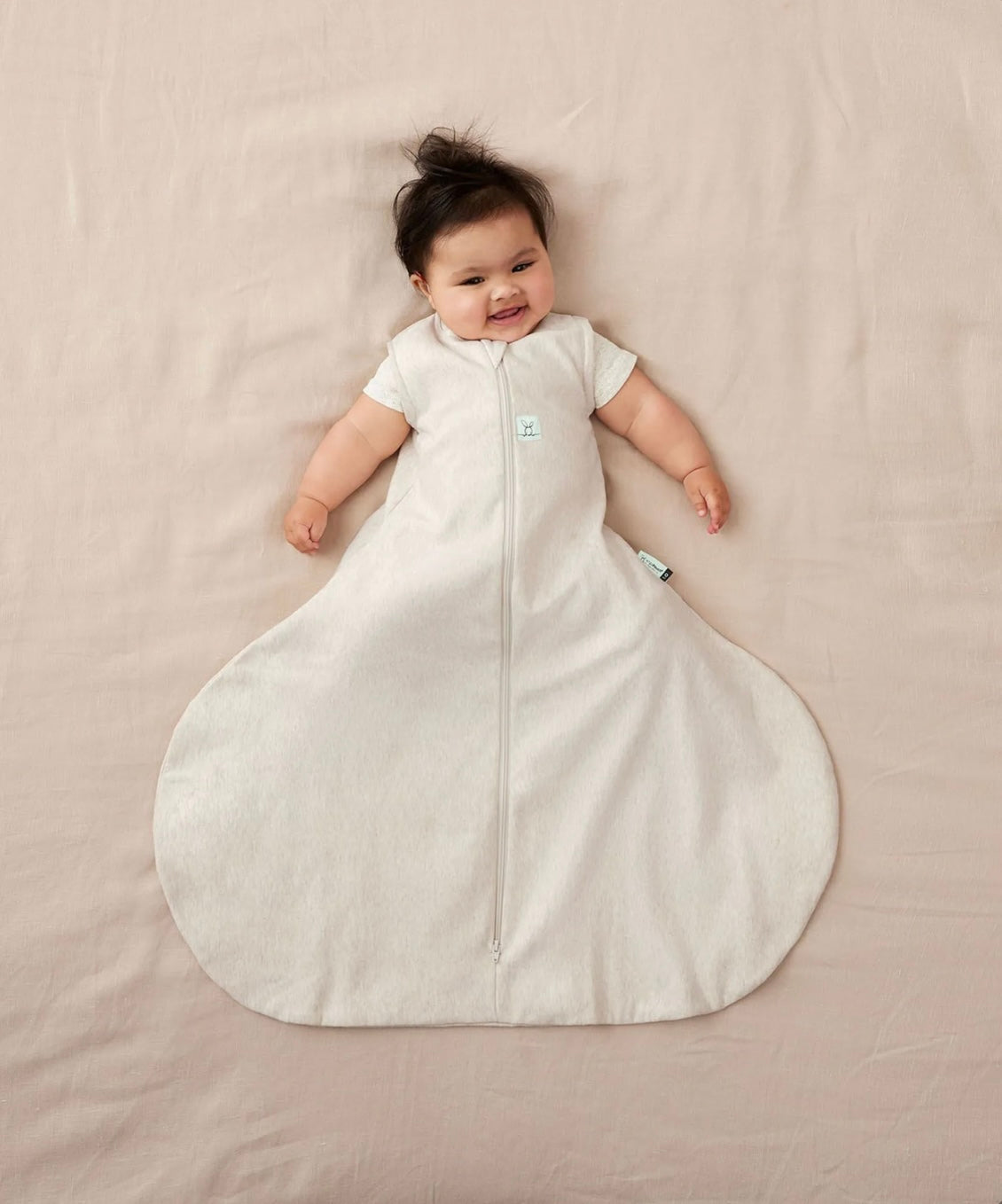 Hip Harness Jersey Sleeping Bag 1.0 TOG - Oatmeal Marle