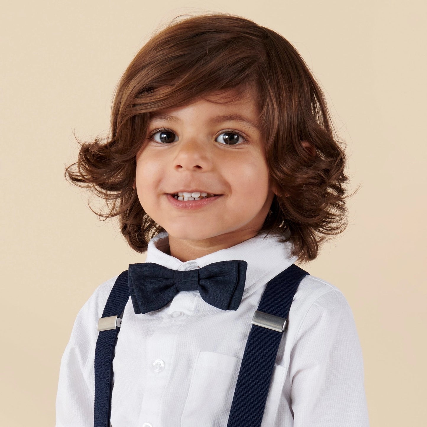 Bradley Boys Suspenders - Navy - One Size