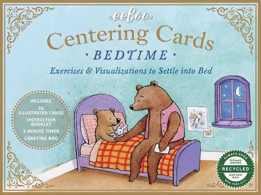 EeBoo Centering Cards - Bedtime