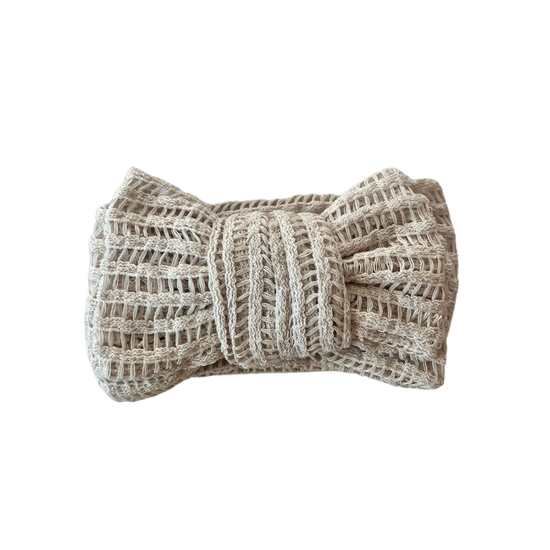 Chucky Knit Headband Nude