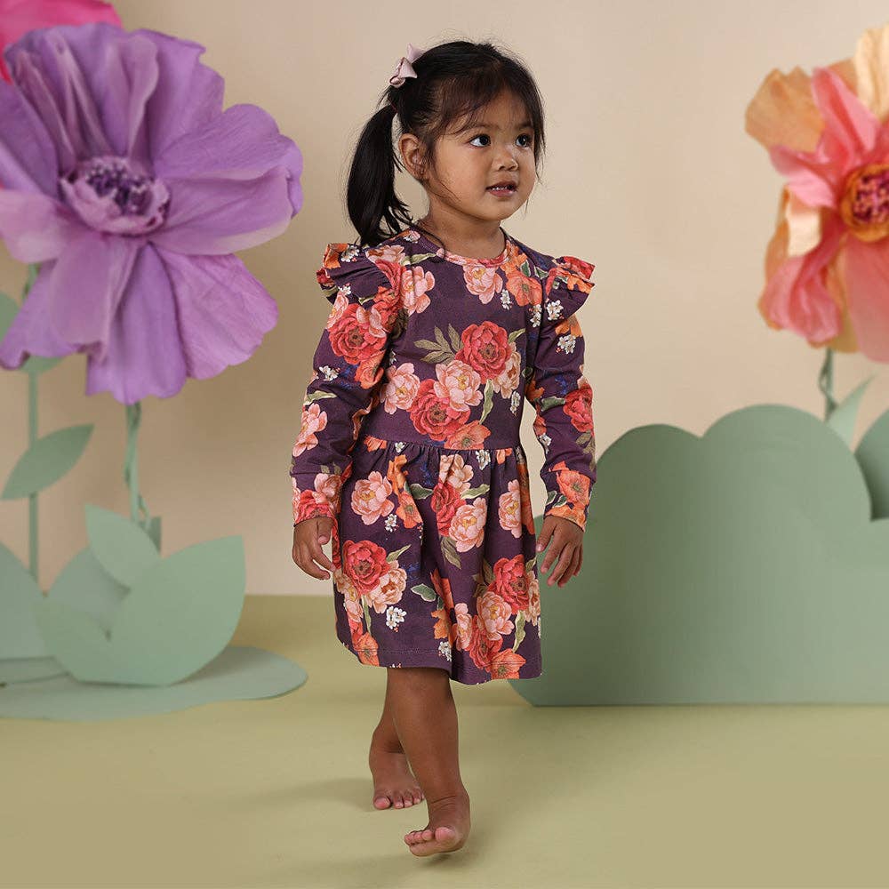 Sienna Long Sleeve Organic Dress