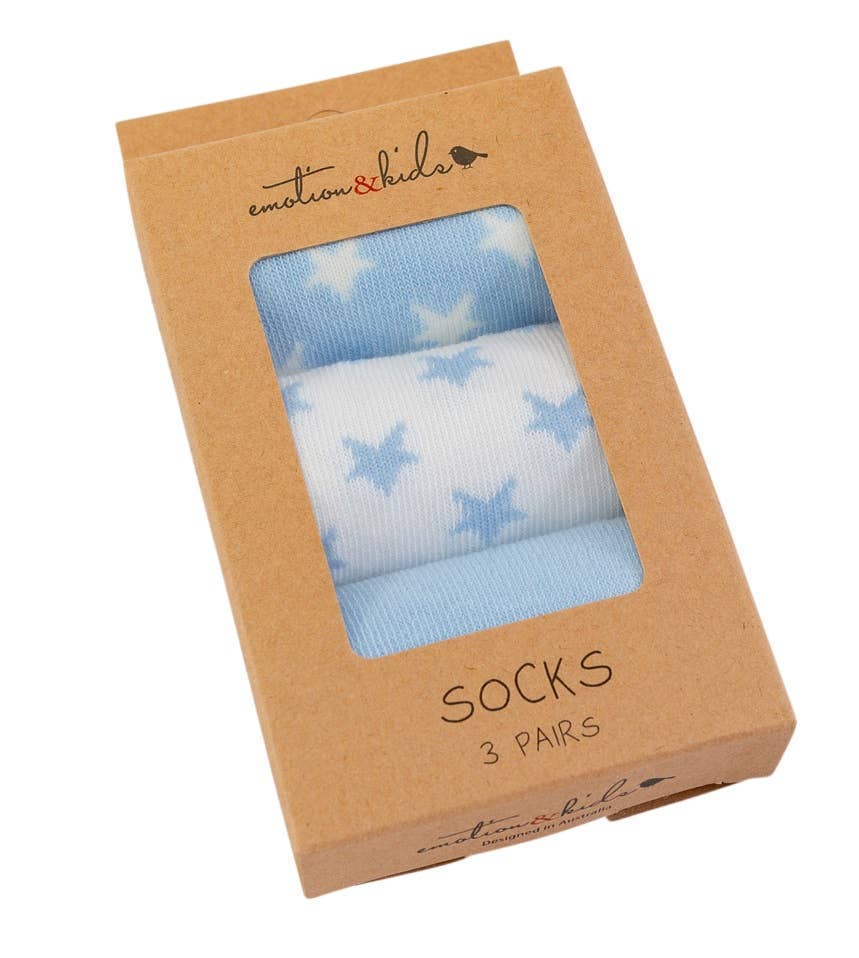 Hearts & Stars (3 Pack) Sock - Baby/Toddler