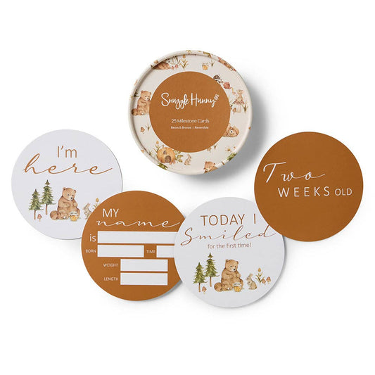 Bears & Bronze Reversible Milestone Cards