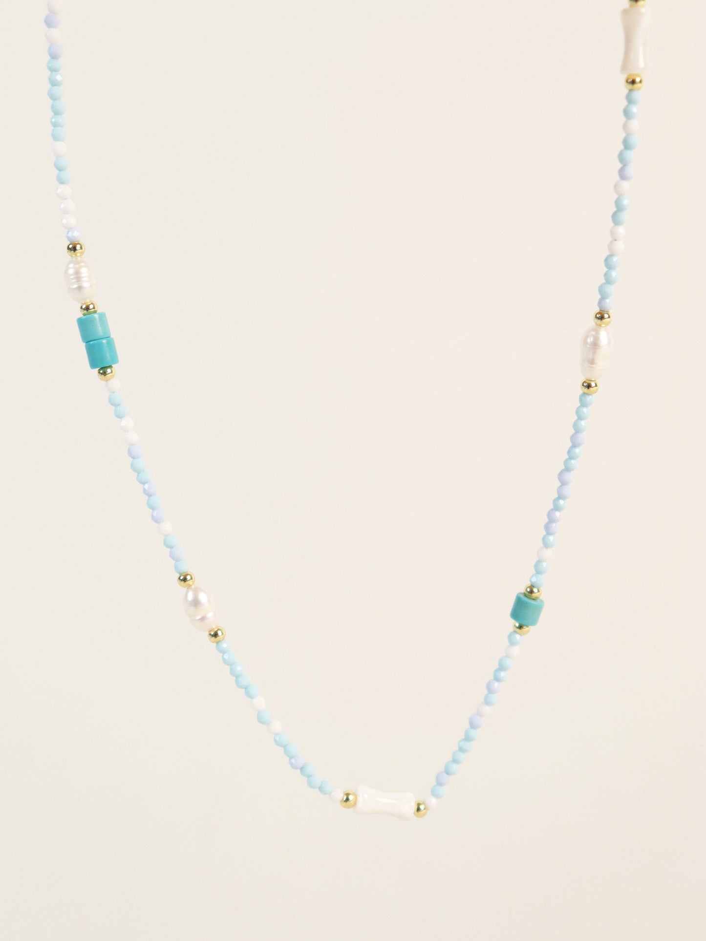 Calypso Pearl Beaded Necklace