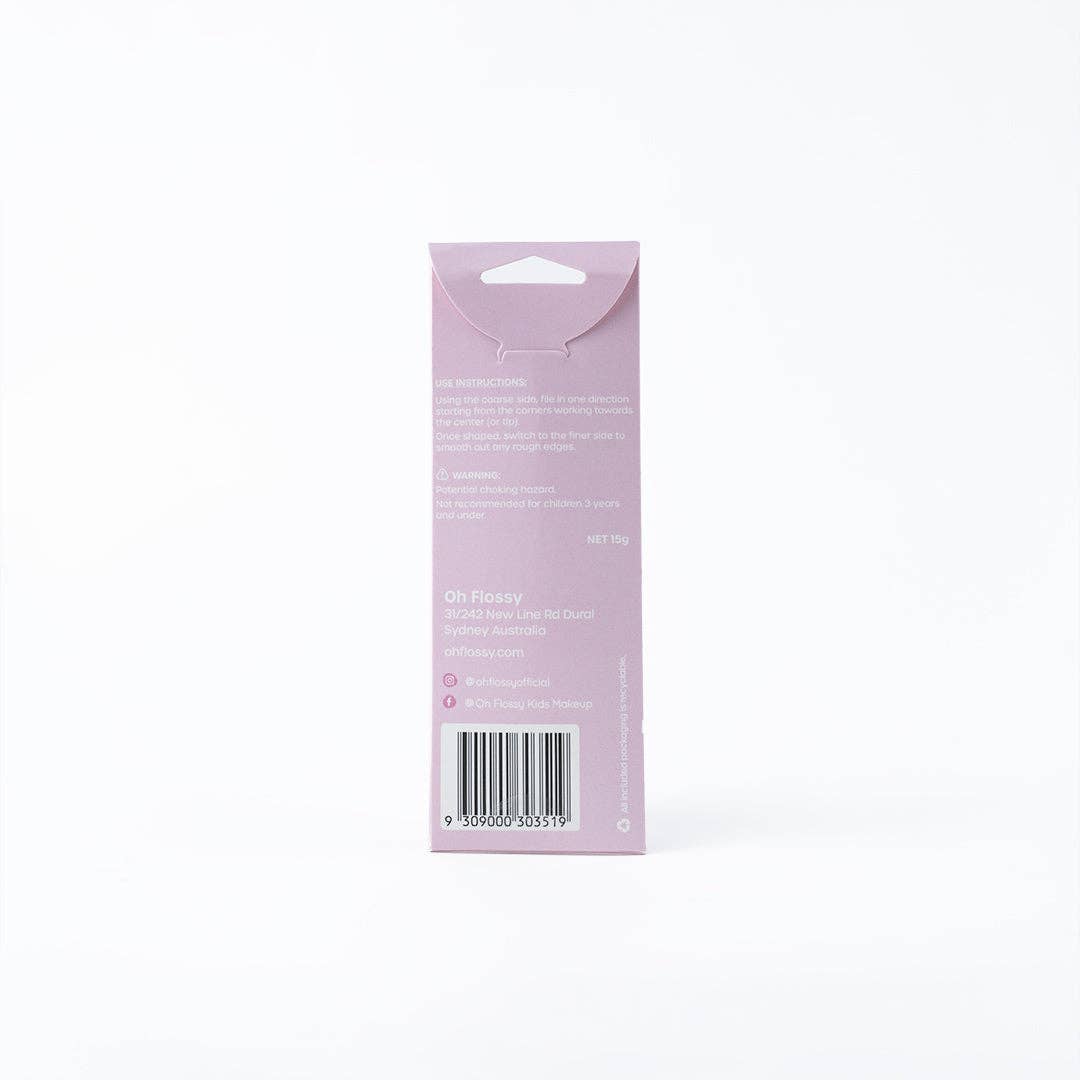 Oh Flossy Kids Nail Files - 2 Pack