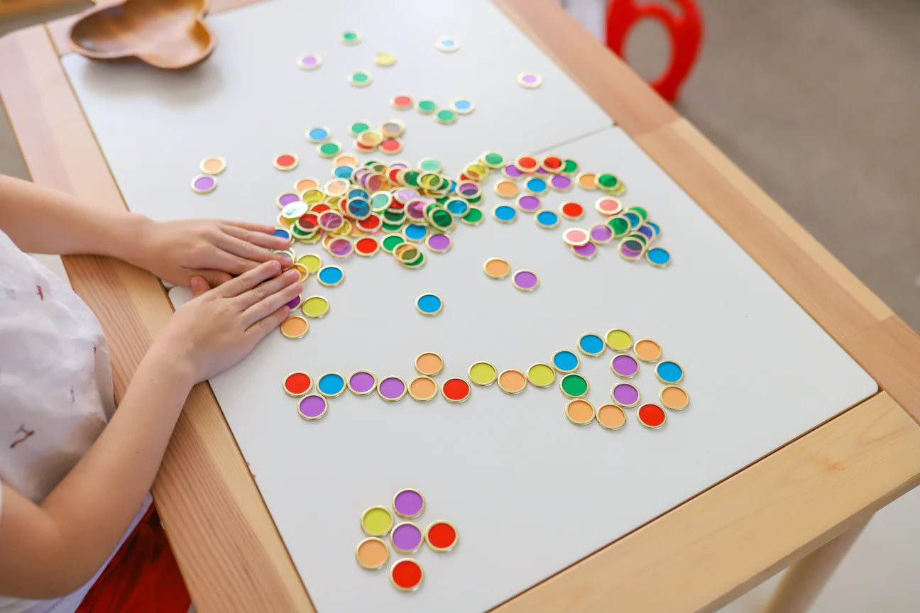 Metal Rimmed Counting Chips