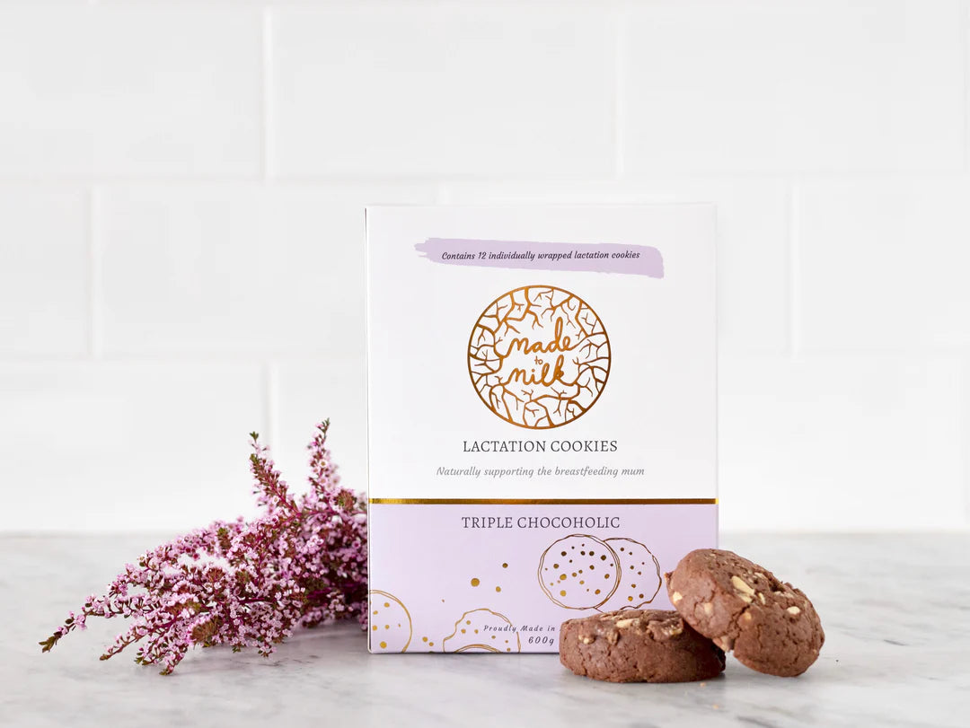 Triple Chocoholic Lactation Cookies