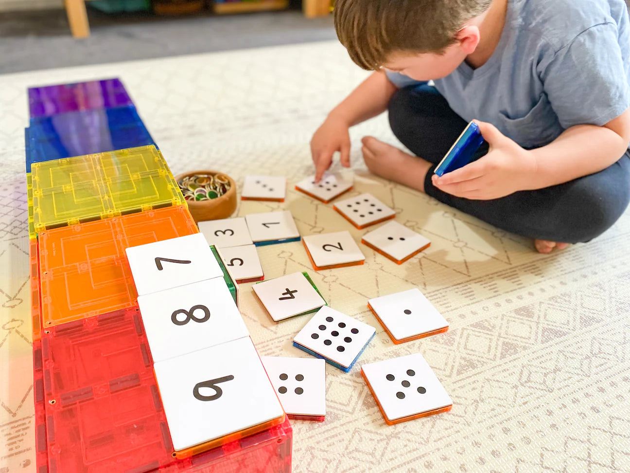 Magnetic Tile Topper | Numeracy Pack (40 piece)