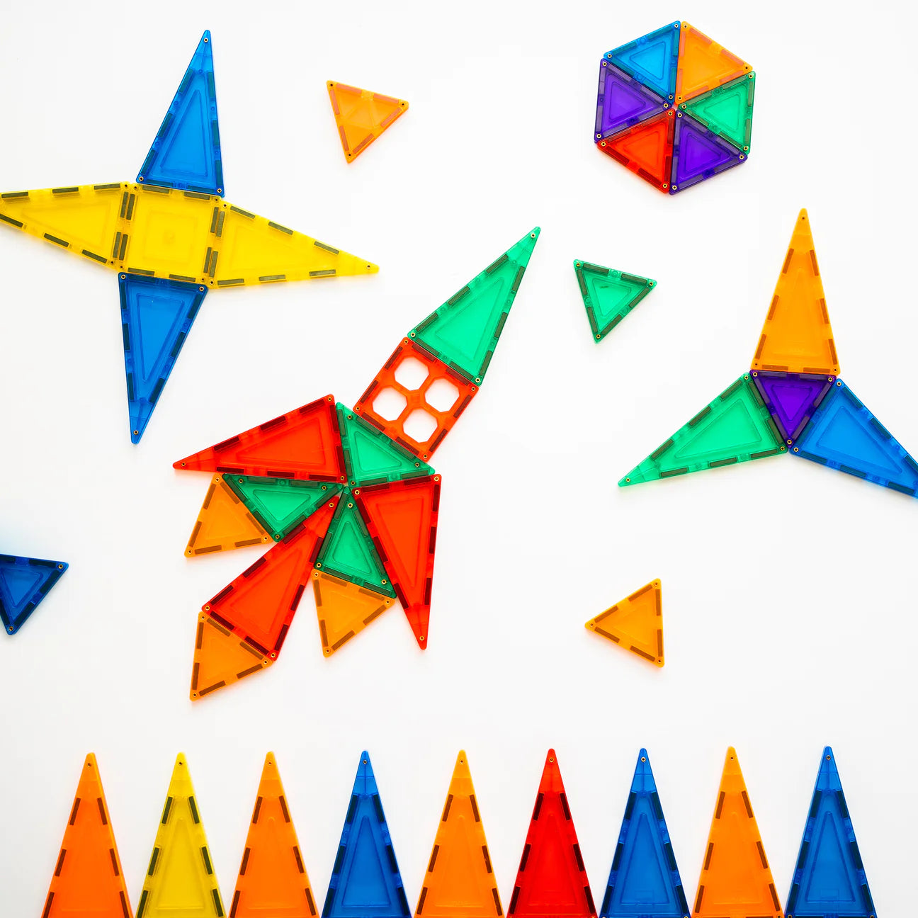 Magnetic Tiles | Base Pack (64 piece)