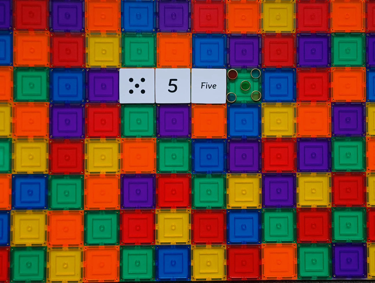 Magnetic Tile Topper | Numeracy Pack (40 piece)