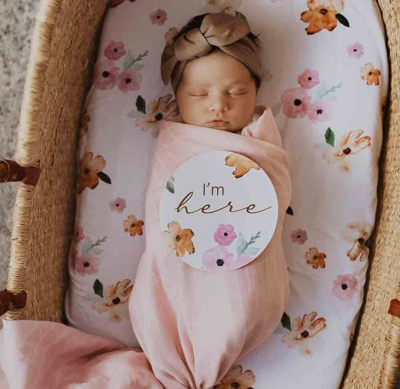 Musk Pink Organic Muslin Wrap