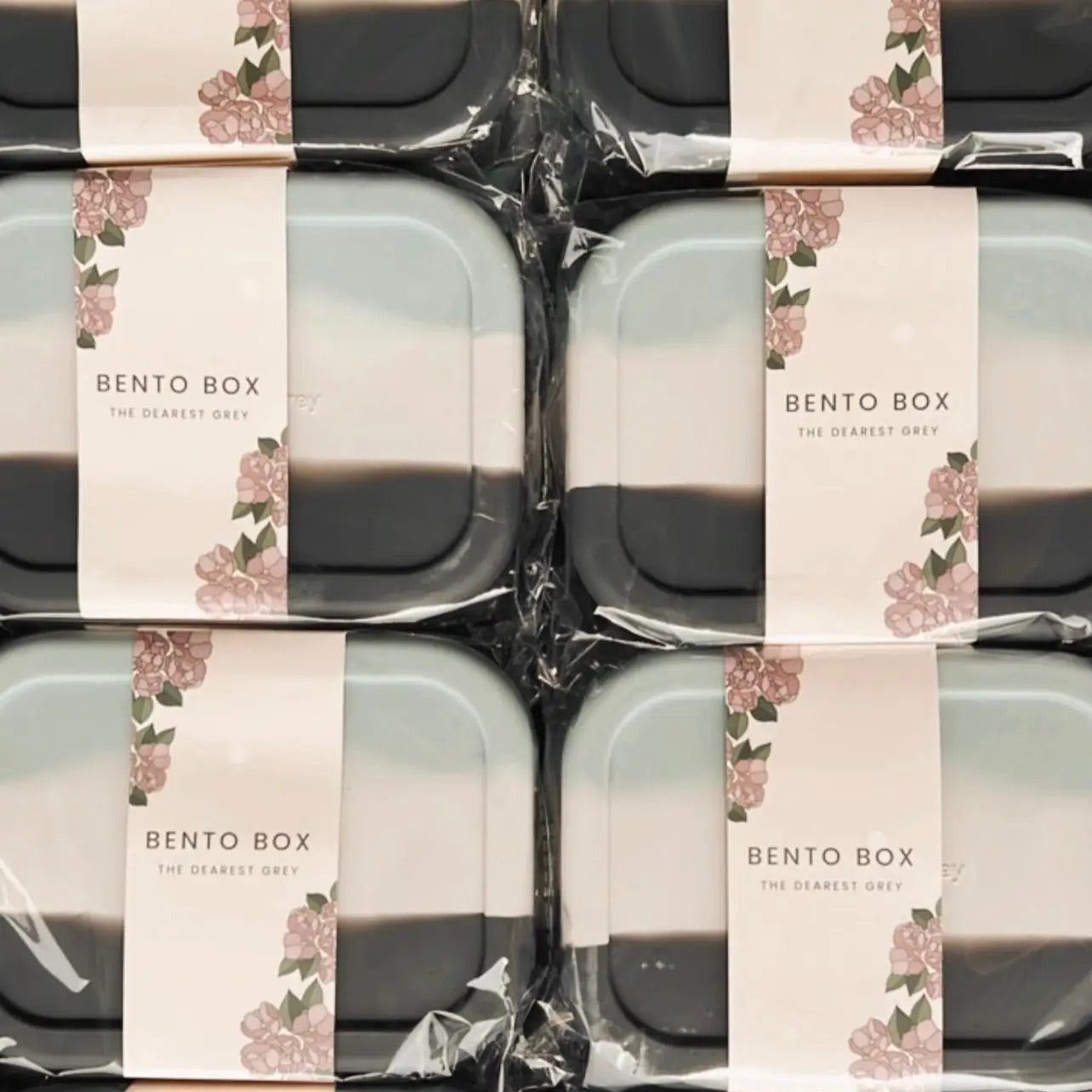 Silicone Bento Box - Blue Tie Dye