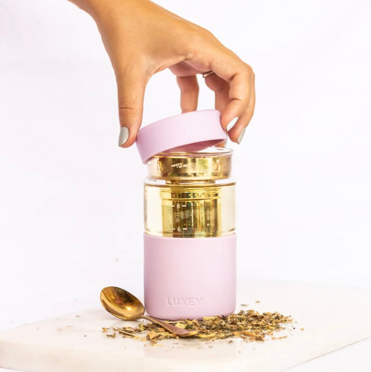 Gold Tea Strainer