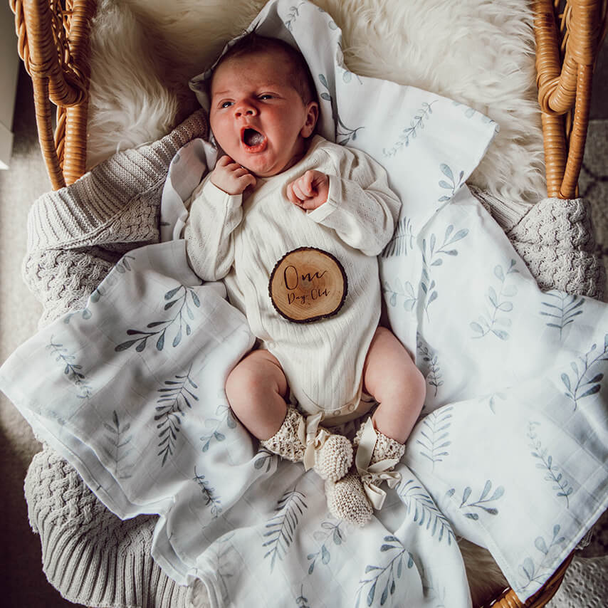 Wild Fern Organic Muslin Wrap