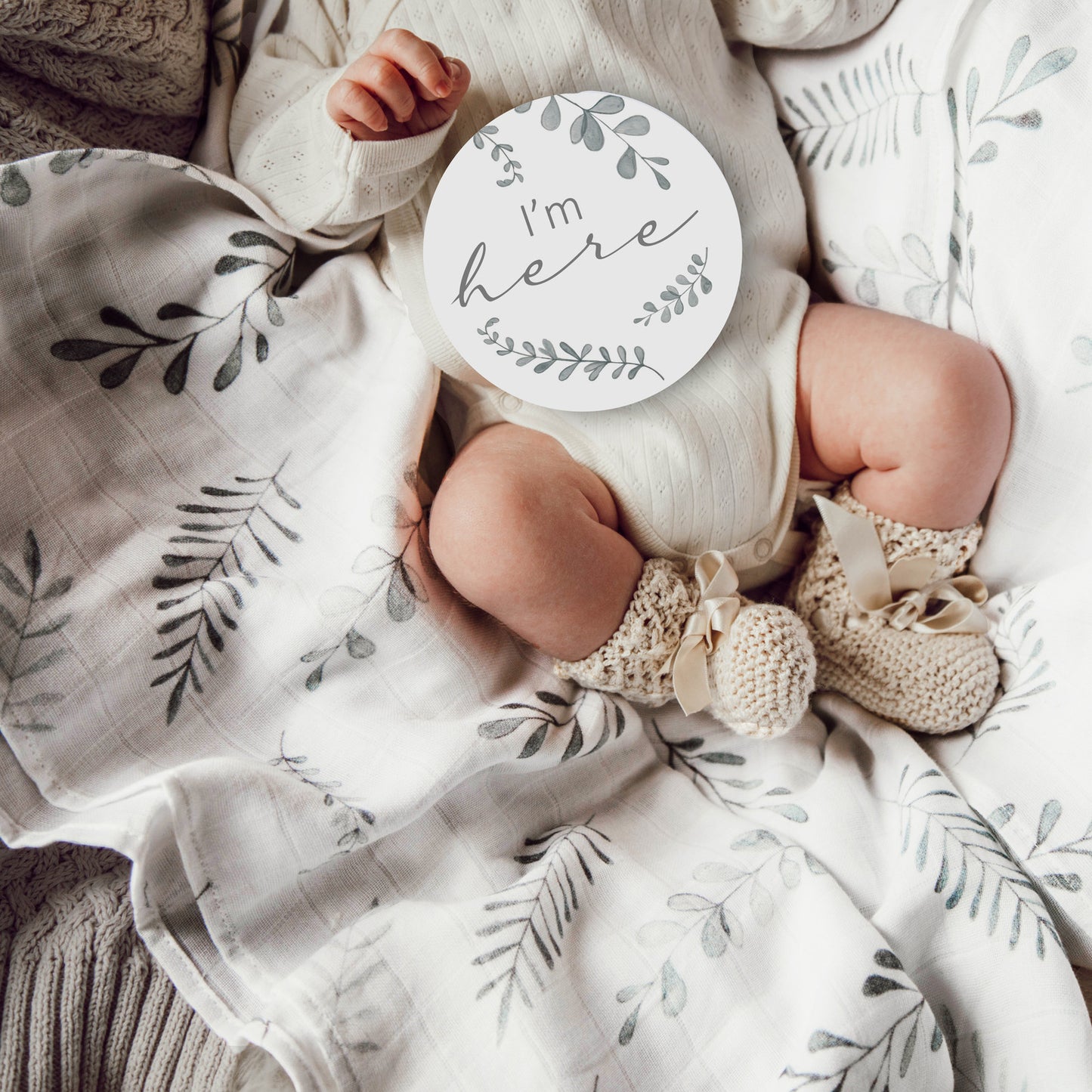 Wild Fern Organic Muslin Wrap
