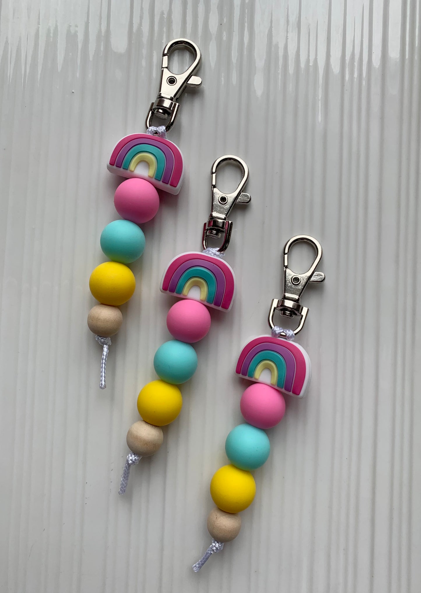 Rainbow Pastel Bag Tags