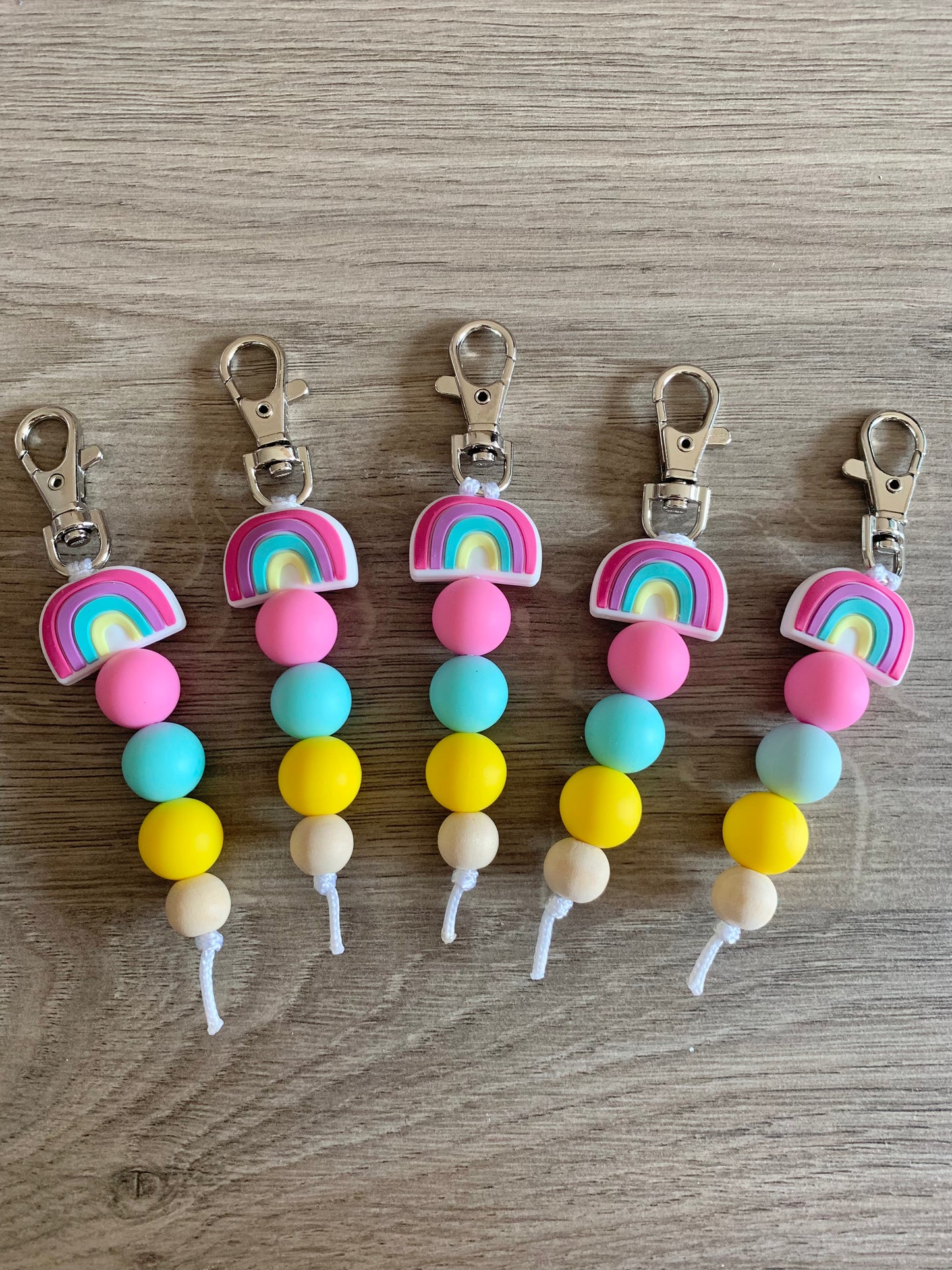 Rainbow Pastel Bag Tags