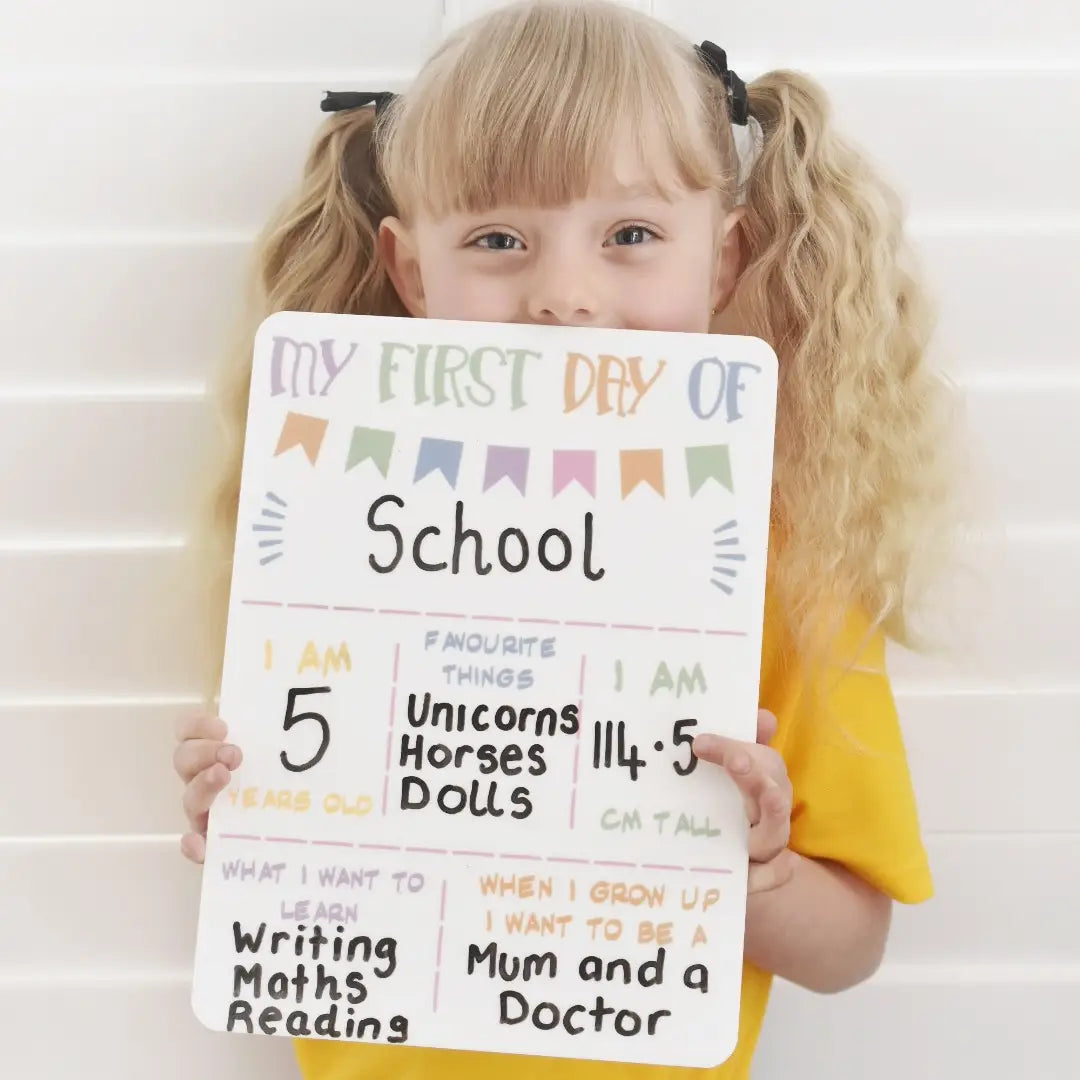 First Day / Last Day Whiteboard