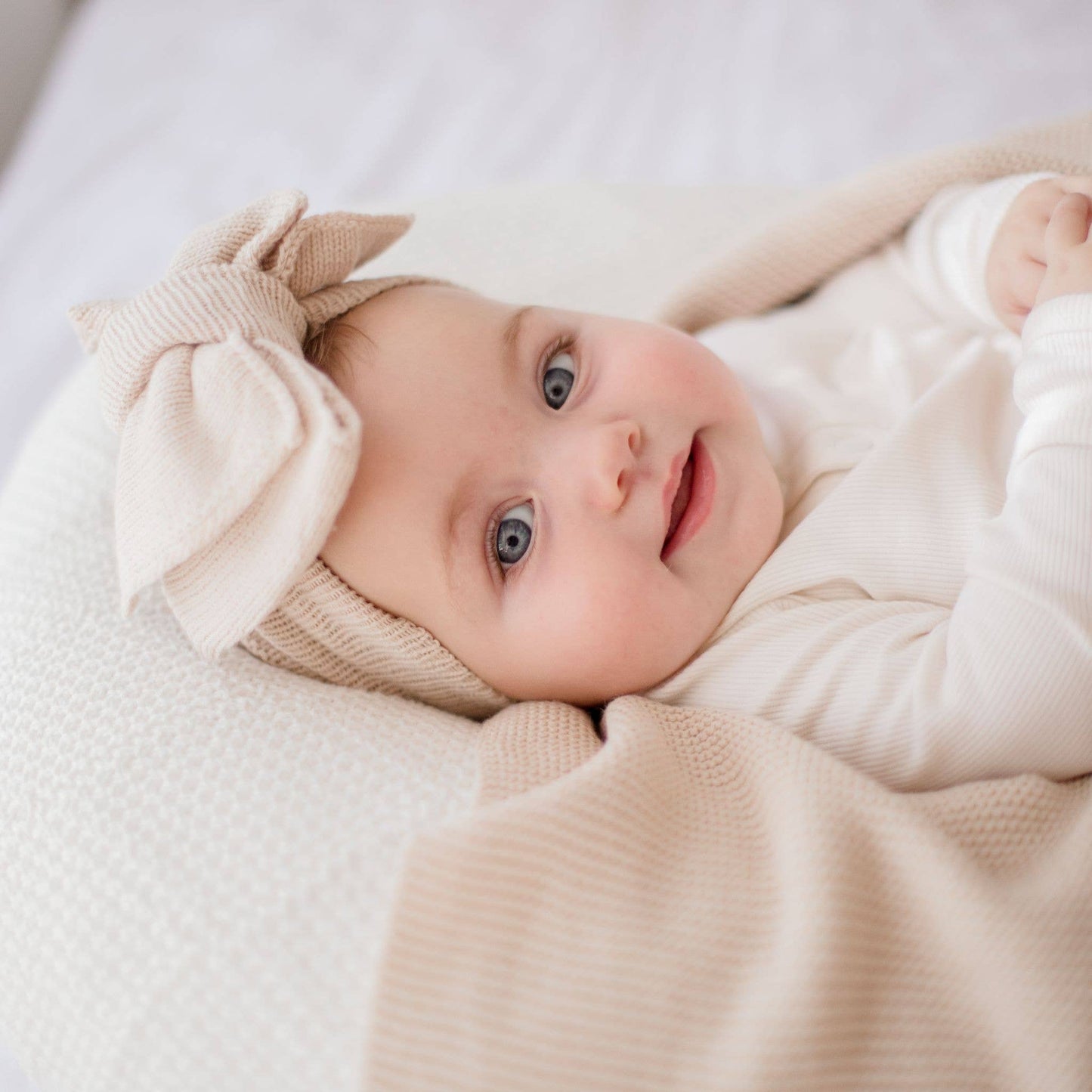 Knitted Oversized Topknot  | Merino