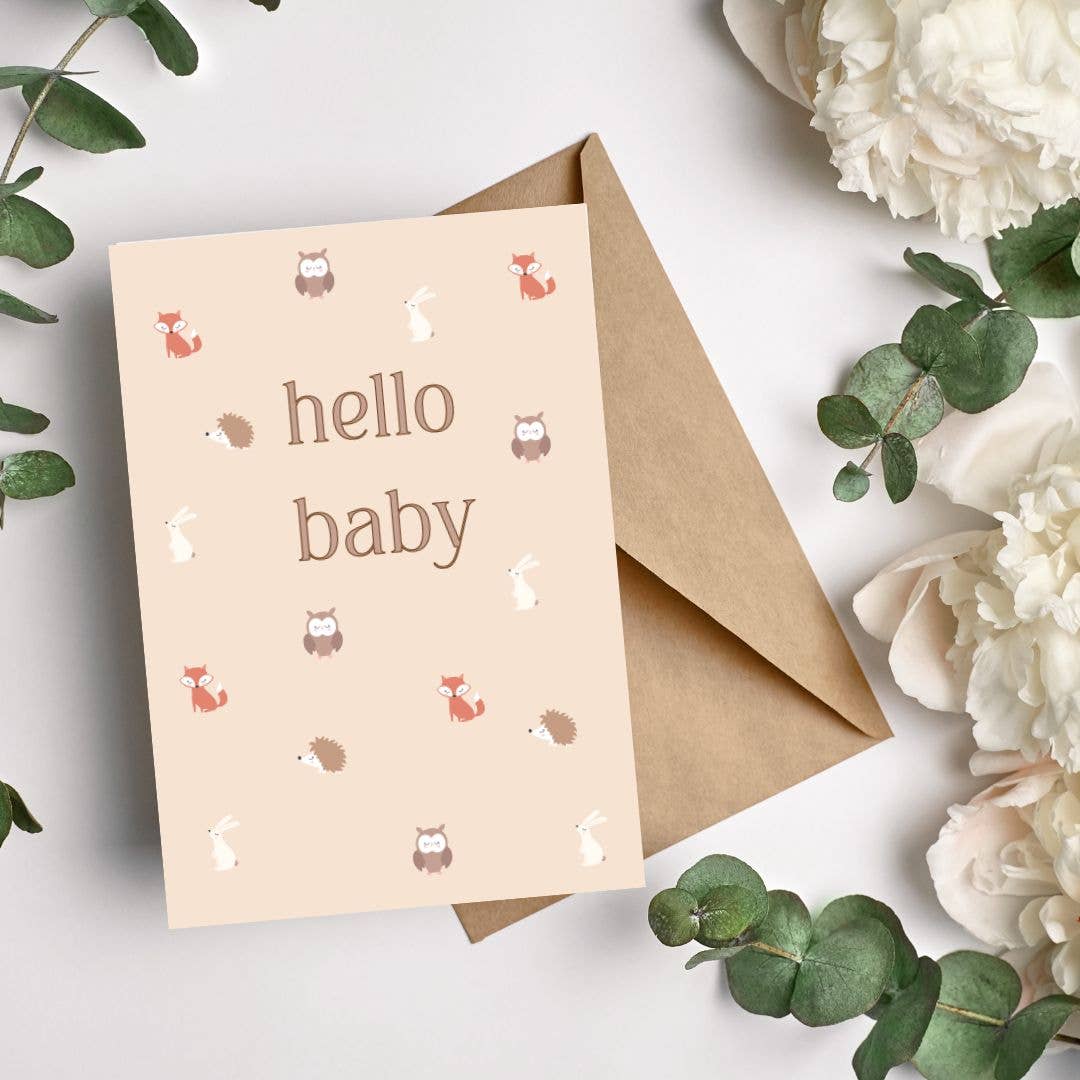 Hello Baby- Forest Creatures