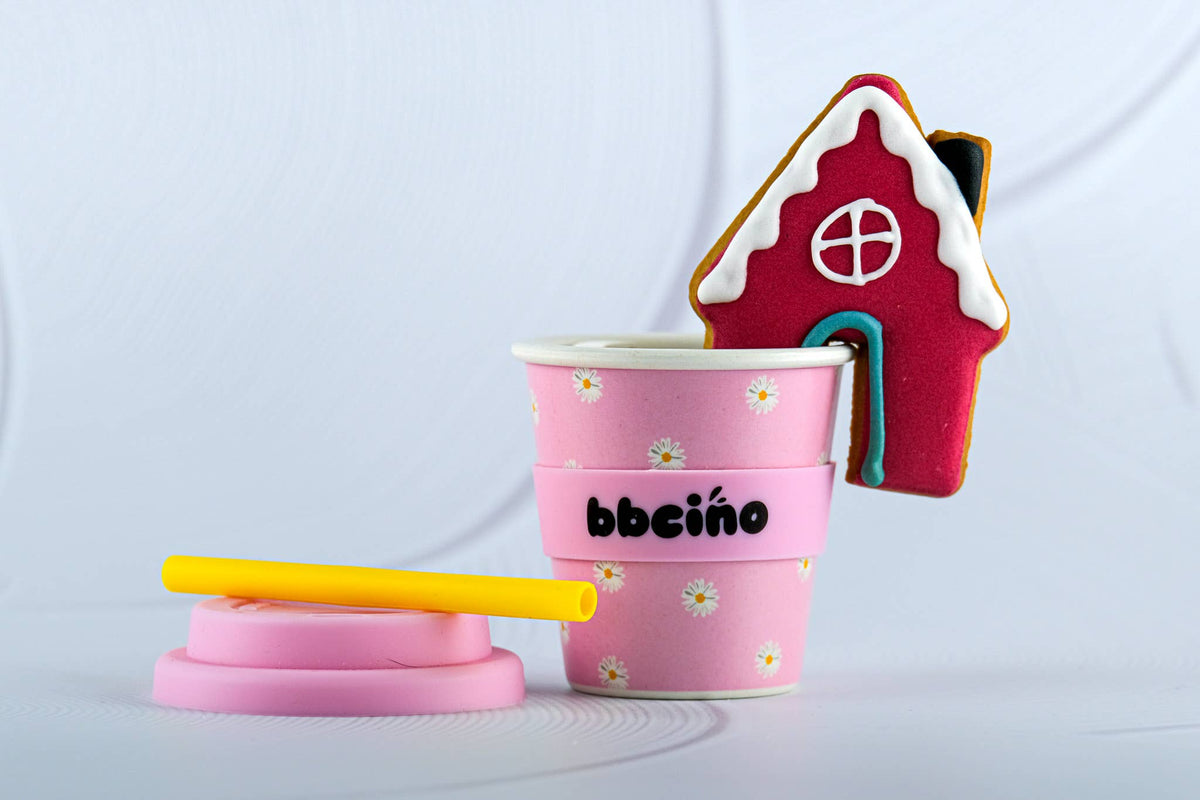 Daisy Baby Babycino Cup - 120ml (STRAW INCLUDED)