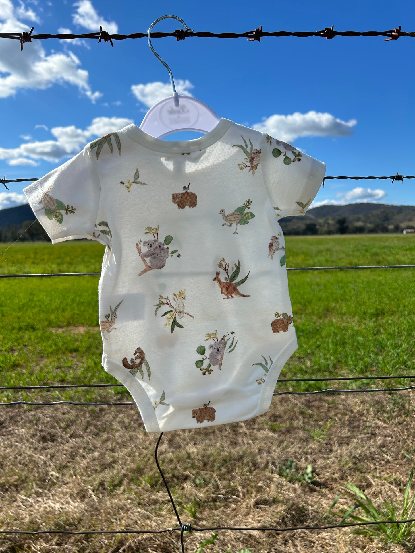 Australiana Organic Bodysuit