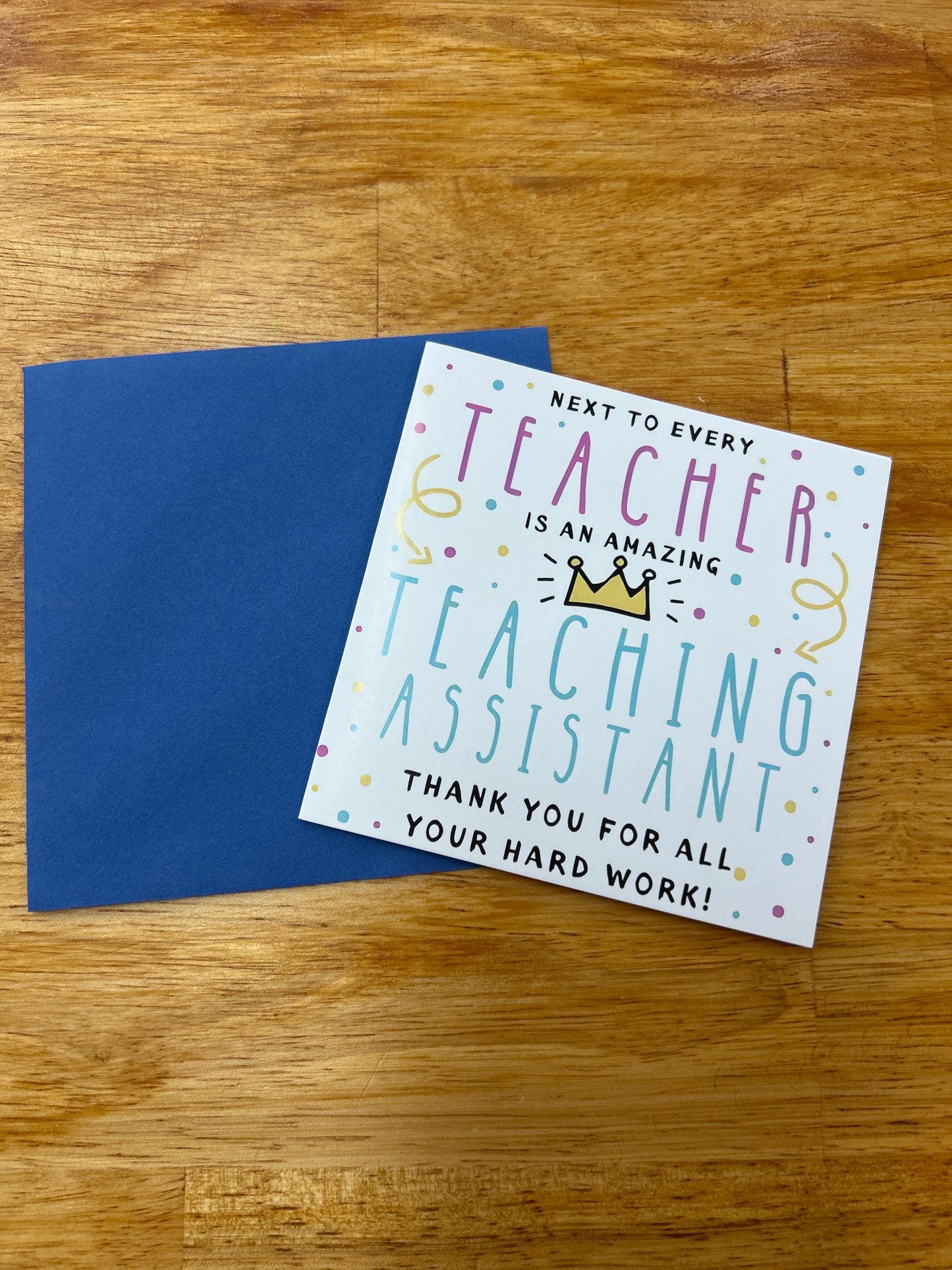 Teachers Aide Christmas Card