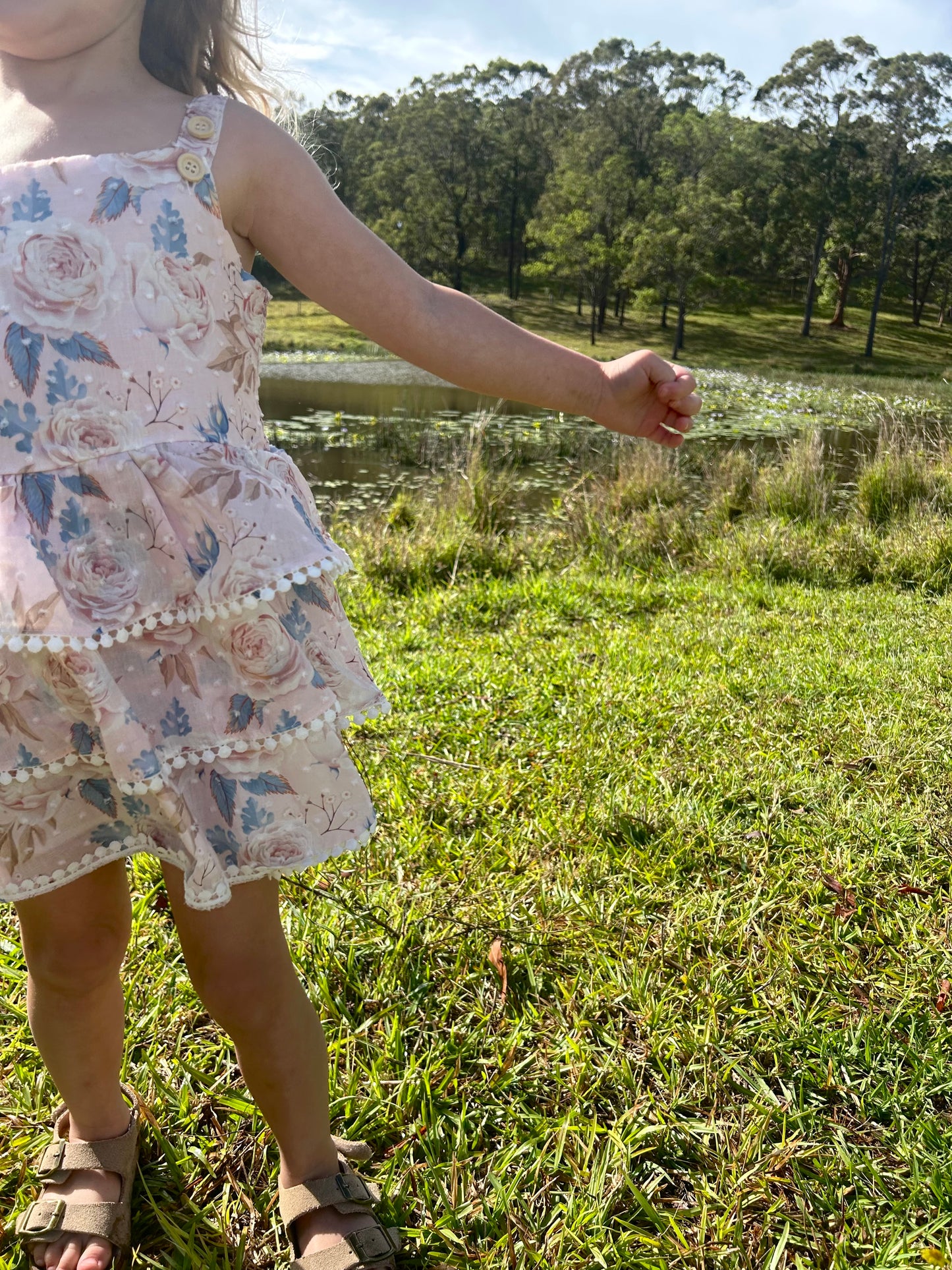 Nora Layered Dress - Floral