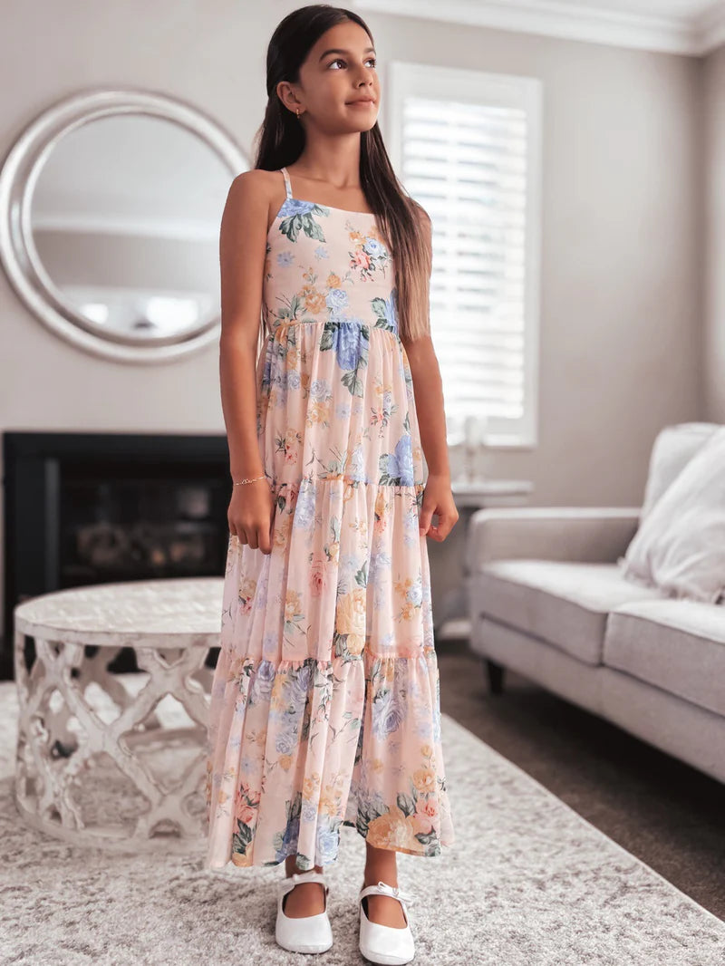 Savannah Girls Dress - Primrose