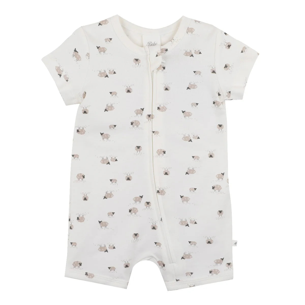 Sheep Short Sleeve Romper