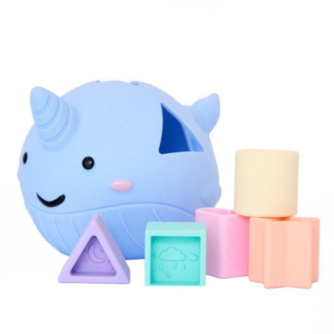 Narwhal Shape Sorter