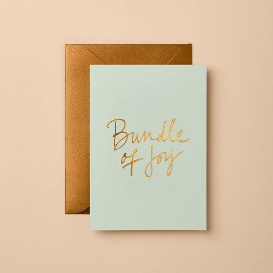 New Baby Card | Minimal Eco-Friendly Greeting Card