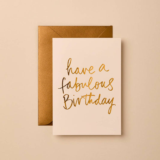 Eco-Friendly Birthday Card | FSC Certified Paper