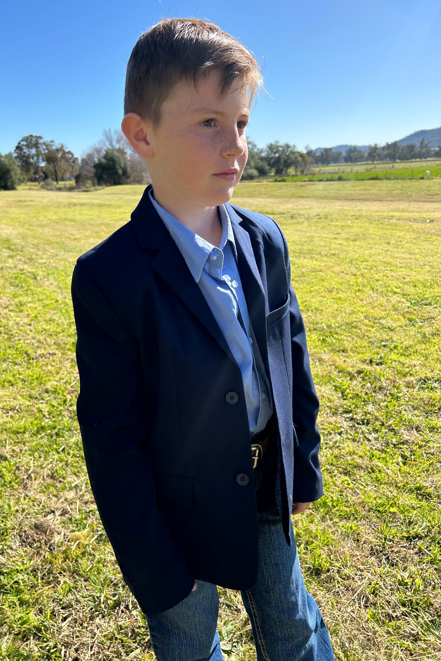 Boys Navy Suit