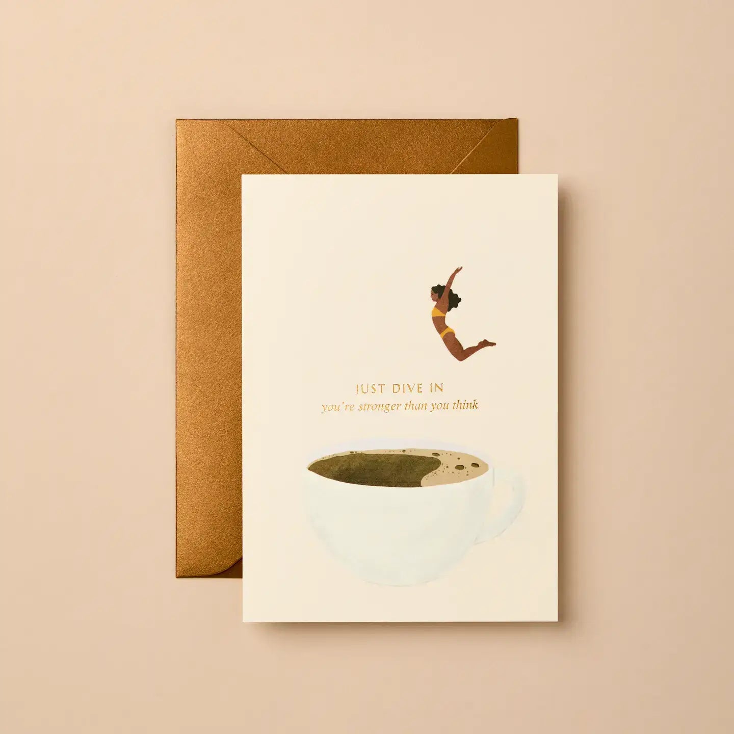 Encouragement Card | Luxury Foil Greeting Card